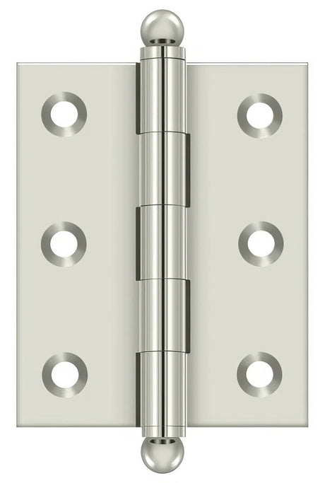 Deltana CH2520U14 polished nickel finial