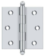 Deltana CH2525U26 polished chrome finial