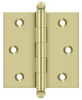 Deltana CH2525U3-UNL polished brass unl finial