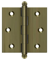 Deltana CH2525U5 antique brass finial