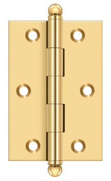 Deltana CH3020CR003 lifetime polished brass finial