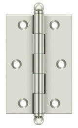 Deltana CH3020U14 polished nickel finial