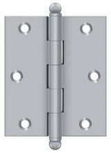 Deltana CH3025U26D finial in black, additional view