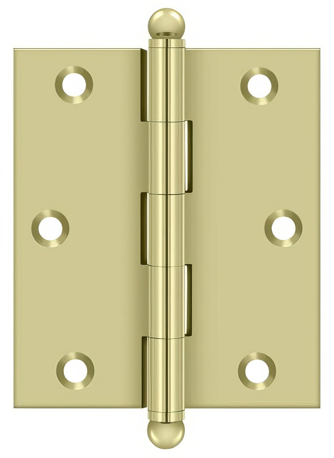 Deltana CH3025U3-UNL unlacquered bright brass finial