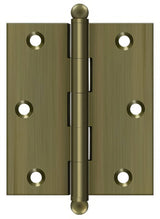 Deltana CH3025U5 antique brass finial