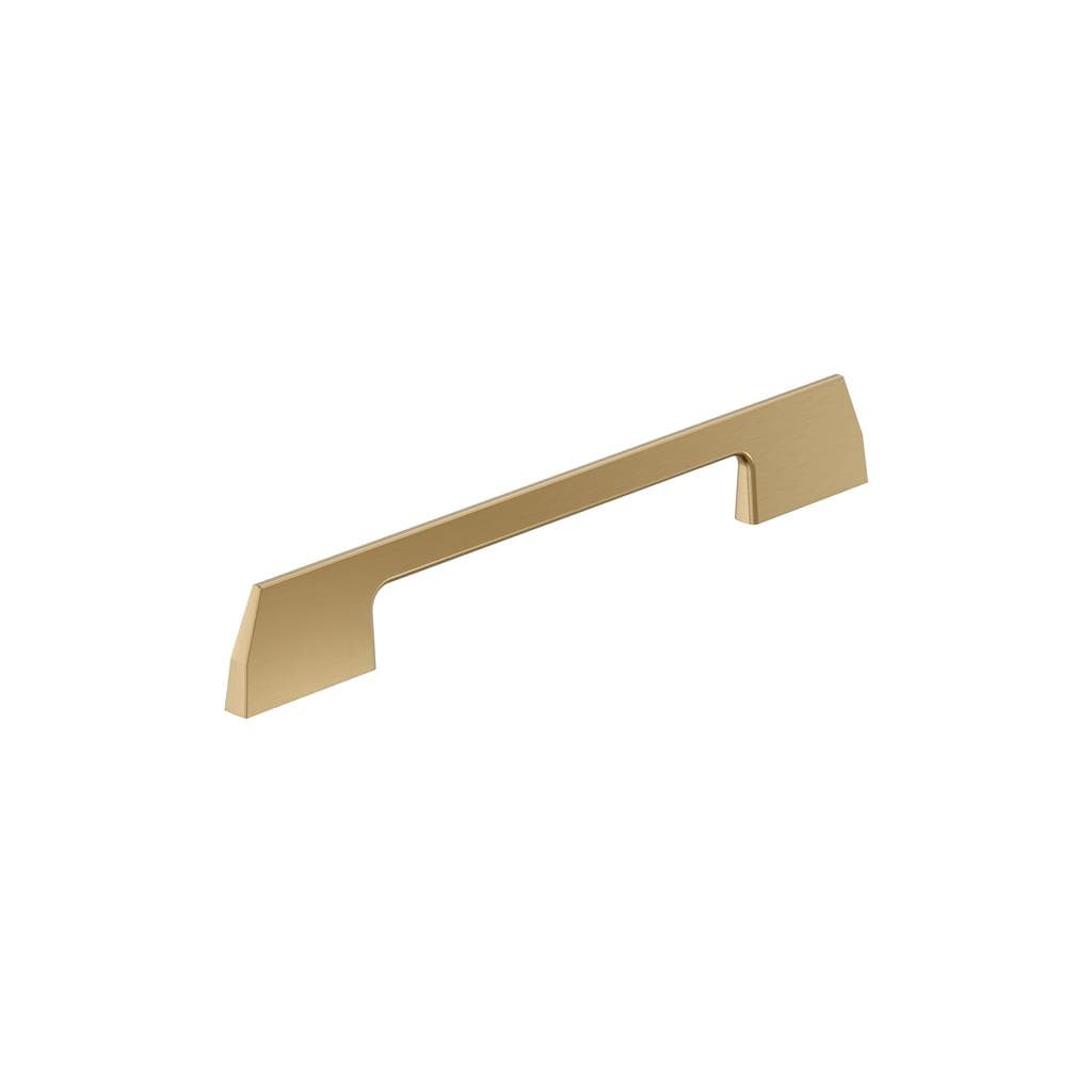 Amerock BP37304CZ Angle 6-5/16 inch (160mm) Center-to-Center Champagne Bronze Cabinet Pull