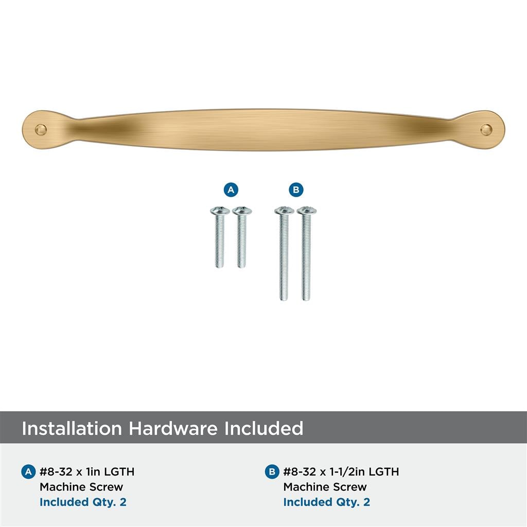Amerock BP1589CZ included mounting hardware