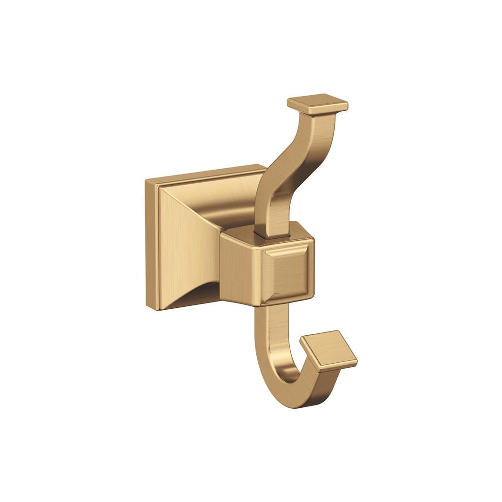 Amerock BH36020CZ Mulholland Champagne Bronze Double Prong Robe Hook