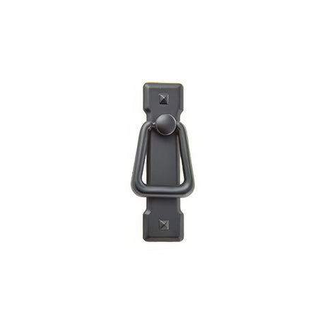Crown Cabinet Hardware CHK1012BK matte black door knocker