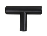 Crown Cabinet Hardware CHK102BK matte black cabinet knob