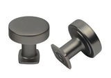 Crown Cabinet Hardware CHK1218DP dark pewter round cabinet knob