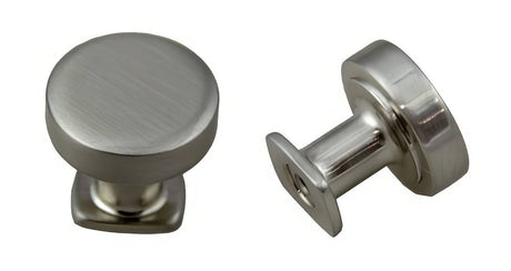 Crown Cabinet Hardware CHK1218SN satin nickel round cabinet knob