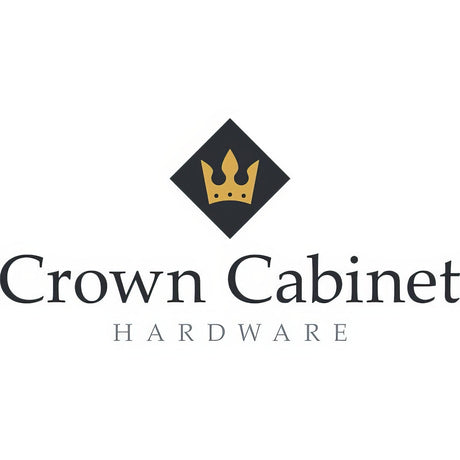Crown Cabinet Hardware CHK53082PC polished chrome square cabinet knob