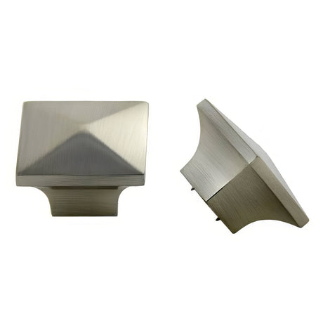Crown Cabinet Hardware CHK53082SN satin nickel square cabinet knob