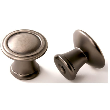 Crown Cabinet Hardware CHK80110APH satin pewter cabinet knob
