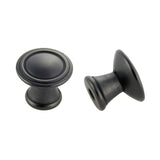 Crown Cabinet Hardware CHK80110DACM weathered black cabinet knob
