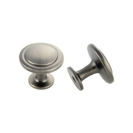 Crown Cabinet Hardware CHK80960APH satin pewter cabinet knob