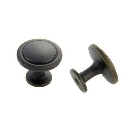 Crown Cabinet Hardware CHK80960DACM weathered black cabinet knob