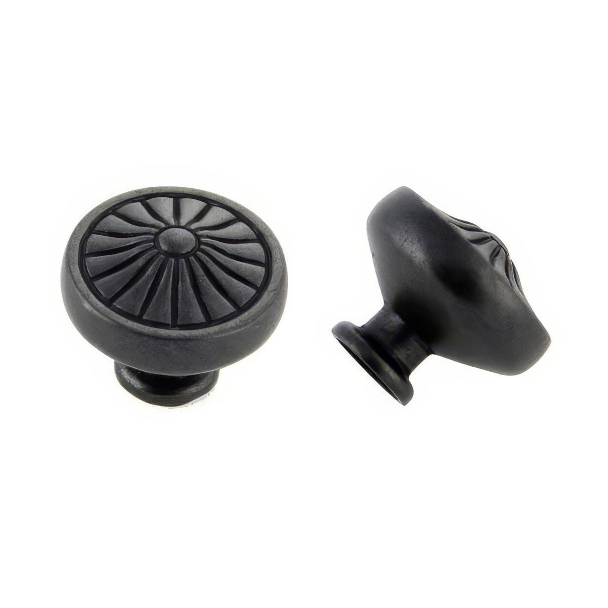 Crown Cabinet Hardware CHK81353DACM weathered black cabinet knob