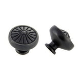 Crown Cabinet Hardware CHK81353DACM weathered black cabinet knob