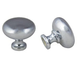 Crown Cabinet Hardware CHK81361PC polished chrome mushroom cabinet knob