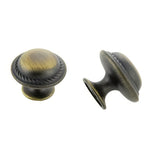 Crown Cabinet Hardware CHK81784ABSB antique satin brass cabinet knob