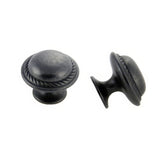 Crown Cabinet Hardware CHK81784DACM weathered black cabinet knob