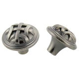 Crown Cabinet Hardware CHK82115APH satin pewter cabinet knob