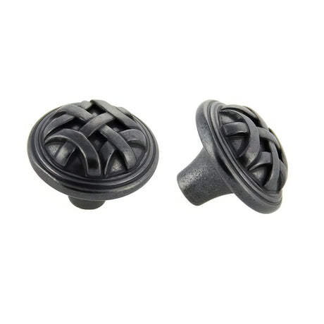 Crown Cabinet Hardware CHK82115DACM weathered black cabinet knob