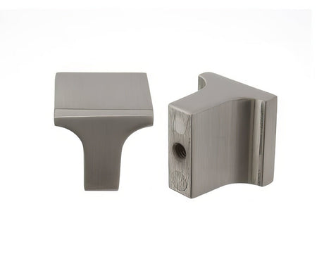Crown Cabinet Hardware CHK83125SN square cabinet knob, additional view