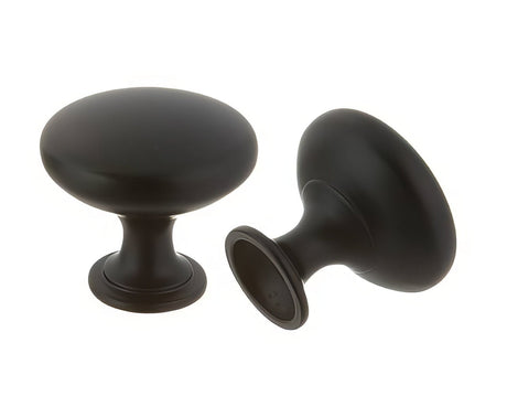 Crown Cabinet Hardware CHK910BK matte black cabinet knob