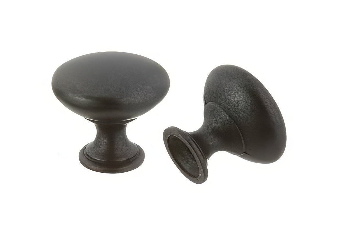 Crown Cabinet Hardware CHK910DACM weathered black cabinet knob