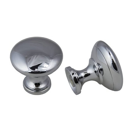 Crown Cabinet Hardware CHK910HPC polished chrome cabinet knob