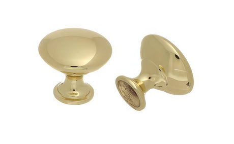 Crown Cabinet Hardware CHK910PB polished brass cabinet knob