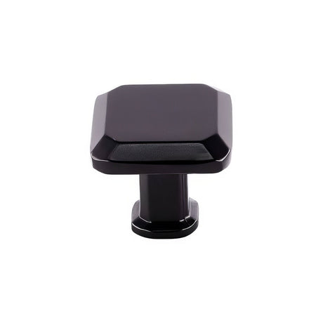 Crown Cabinet Hardware CHK92230BK matte black square cabinet knob