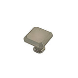 Crown Cabinet Hardware CHK92230SN satin nickel square cabinet knob
