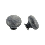 Crown Cabinet Hardware CHK928SIM antique silver cabinet knob