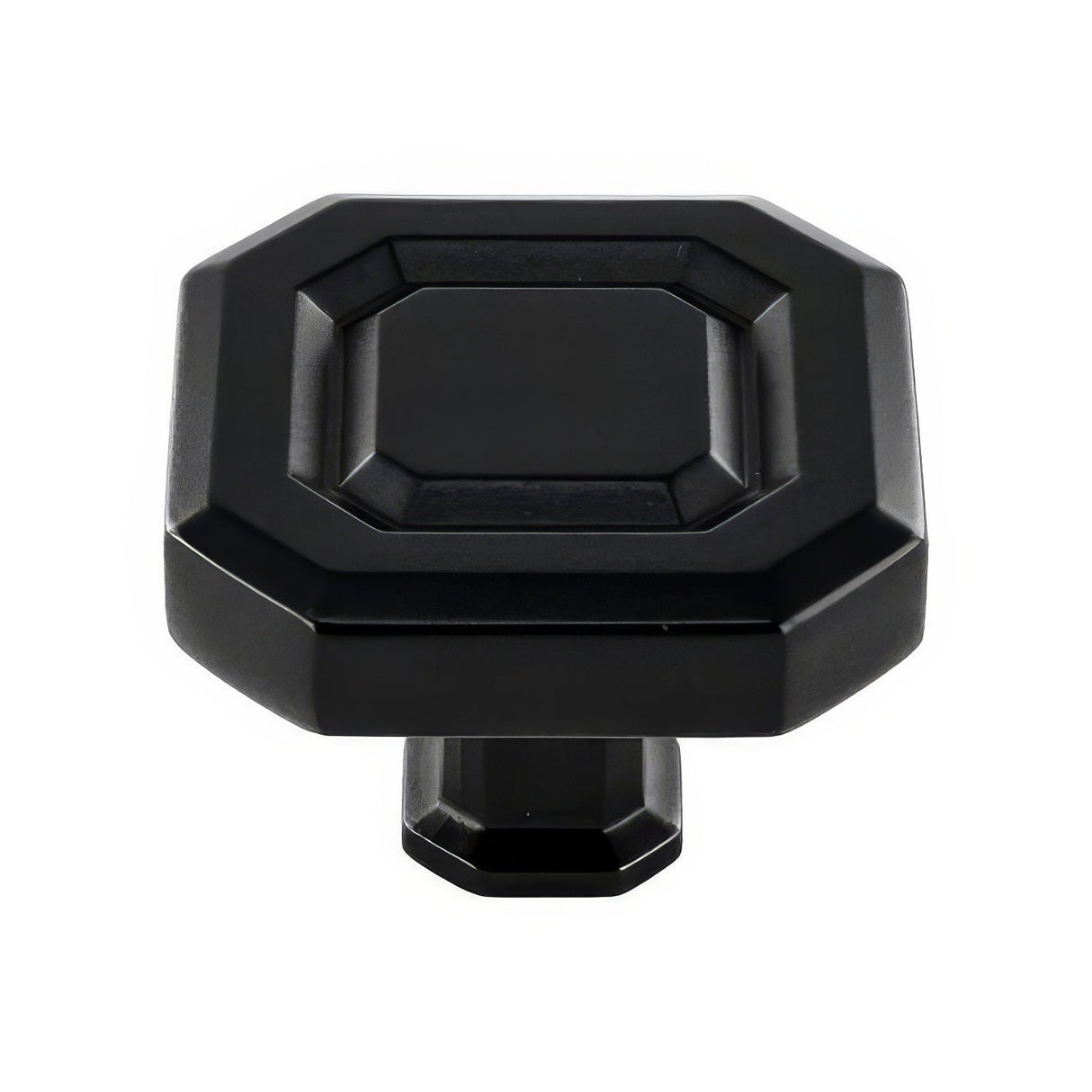 Crown Cabinet Hardware CHK93122BK matte black cabinet knob