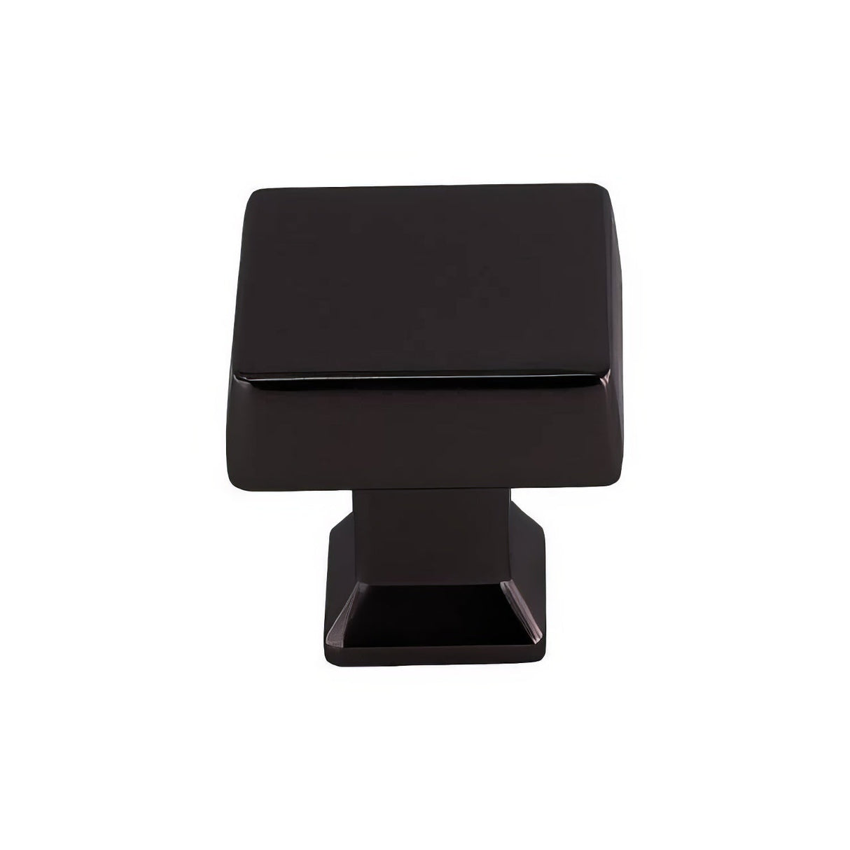 Crown Cabinet Hardware CHK94723BK matte black square cabinet knob