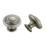 Crown Cabinet Hardware CHK971SIM antique silver cabinet knob