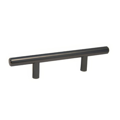 Crown Cabinet Hardware CHP106BK matte black bar cabinet pull