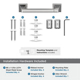Amerock BH3602126 included mounting hardware