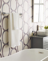 Amerock BH3600426 Blackrock Chrome Towel Bar Lifestyle Image Close Crop 2