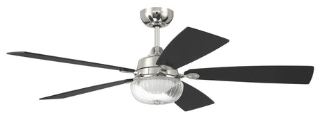 Craftmade CHS52PLN5 CHS52-5 52" Chandler Ceiling Fan Polished Nickel