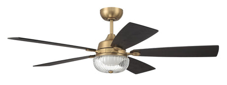 Craftmade CHS52SB5 CHS52-5 52" Chandler Ceiling Fan Satin Brass