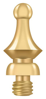Deltana CHWT003 lifetime polished brass finial