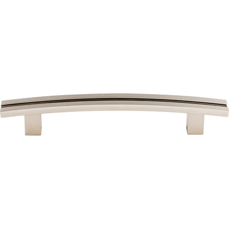 Top Knobs TK81PN Inset Rail 5" Center to Center Bar Pull Polished Nickel