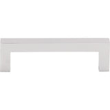 Top Knobs M1163 Square Bar 3 3/4" Center to Center Bar Pull Polished Chrome