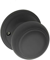 Copper Creek CK2090BC black dummy door knob