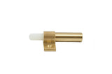 Ives CL144 satin brass auxiliary pusher